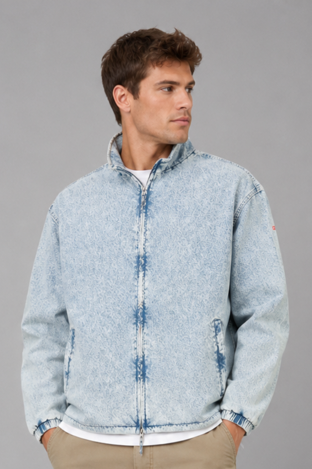 Bayswater Denim-Effect Woven Jacket