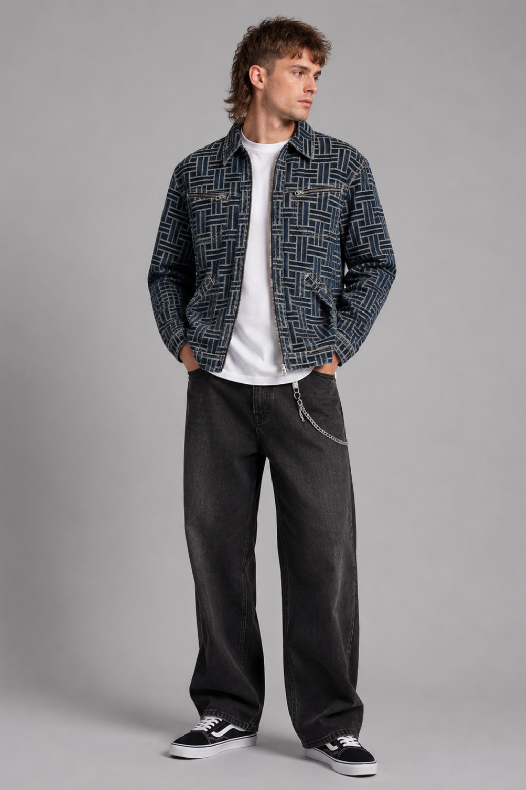 Belgravia Weave Denim Jacket