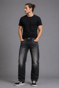 Belsham Charcoal Fade Classic Jeans