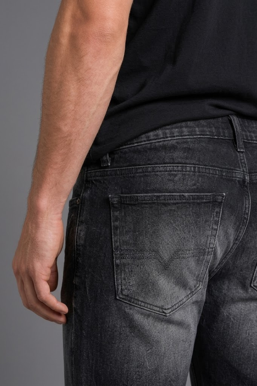 Belsham Charcoal Fade Classic Jeans