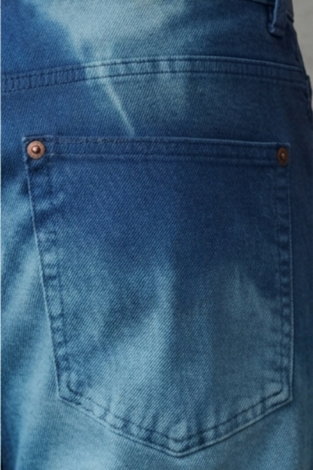 Benedict Abstract Wash Straight-Leg Pants