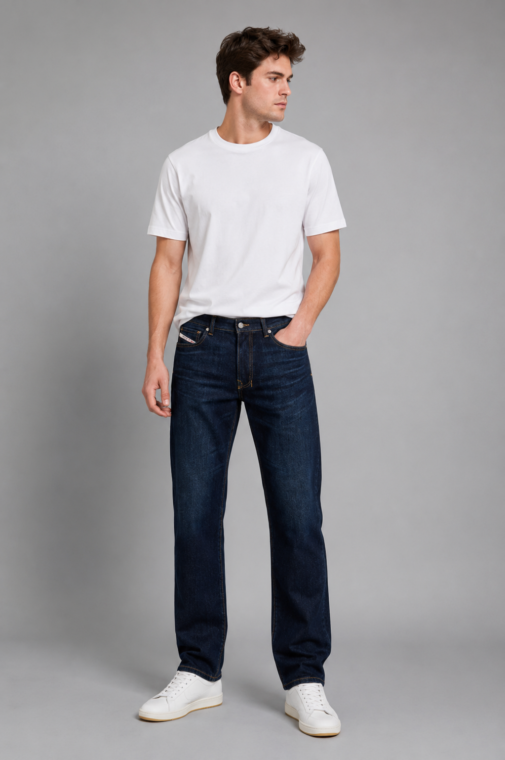 Brangwyn Classic Dark Rinse Denim Pants