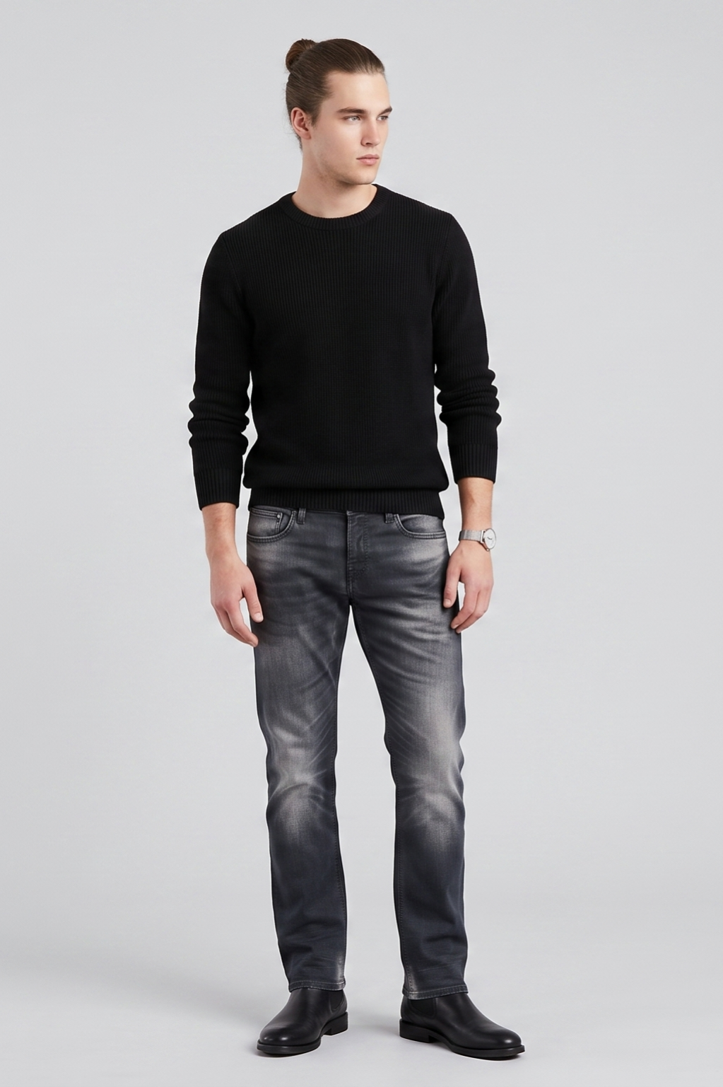 Burney Coastal Fade Distressed Denim