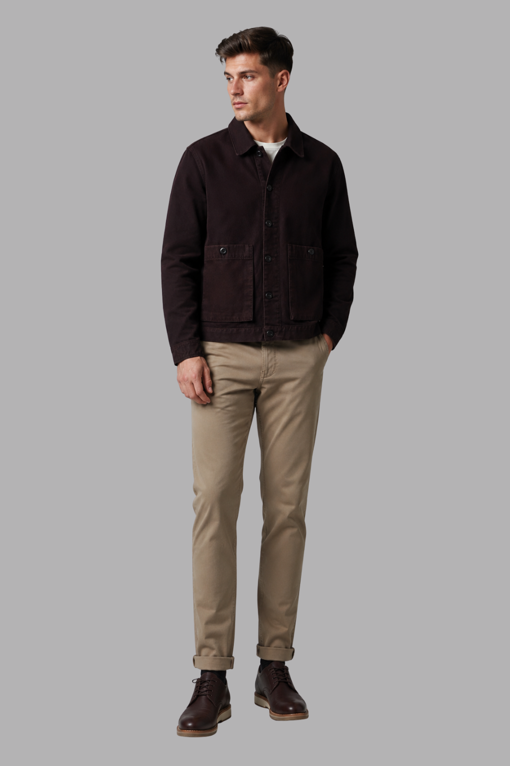 Chiswick Flared-Fit Denim Worker Jacket