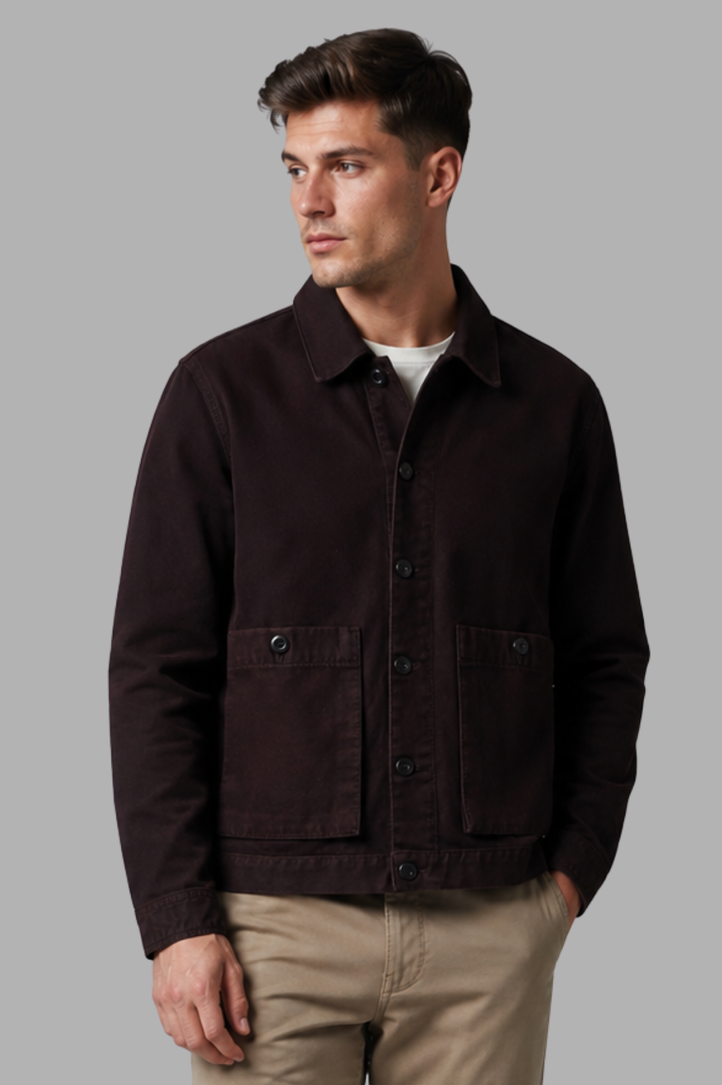 Chiswick Flared-Fit Denim Worker Jacket