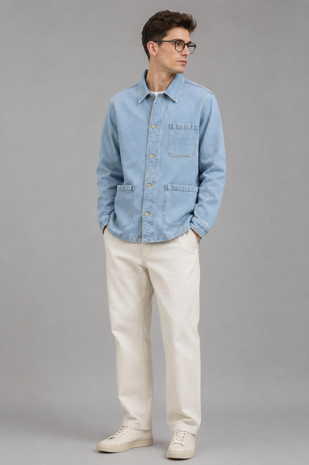 Dulwich Faded Denim Jacket