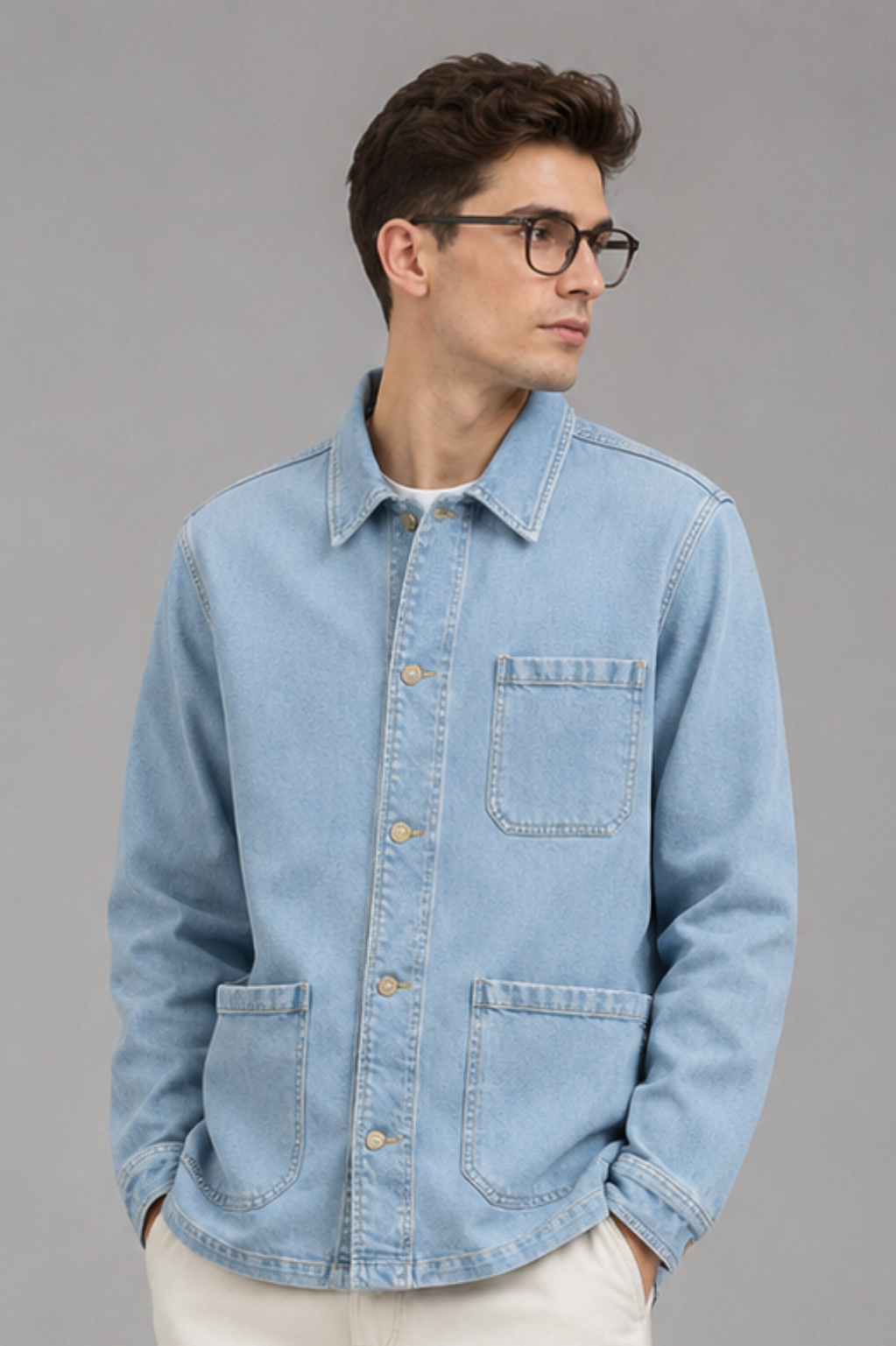 Dulwich Faded Denim Jacket