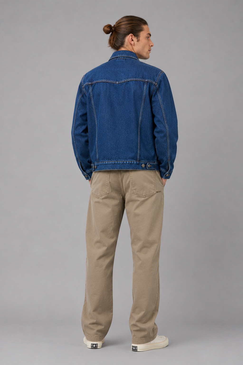 Fitzrovia Logo-Patch Denim Jacket
