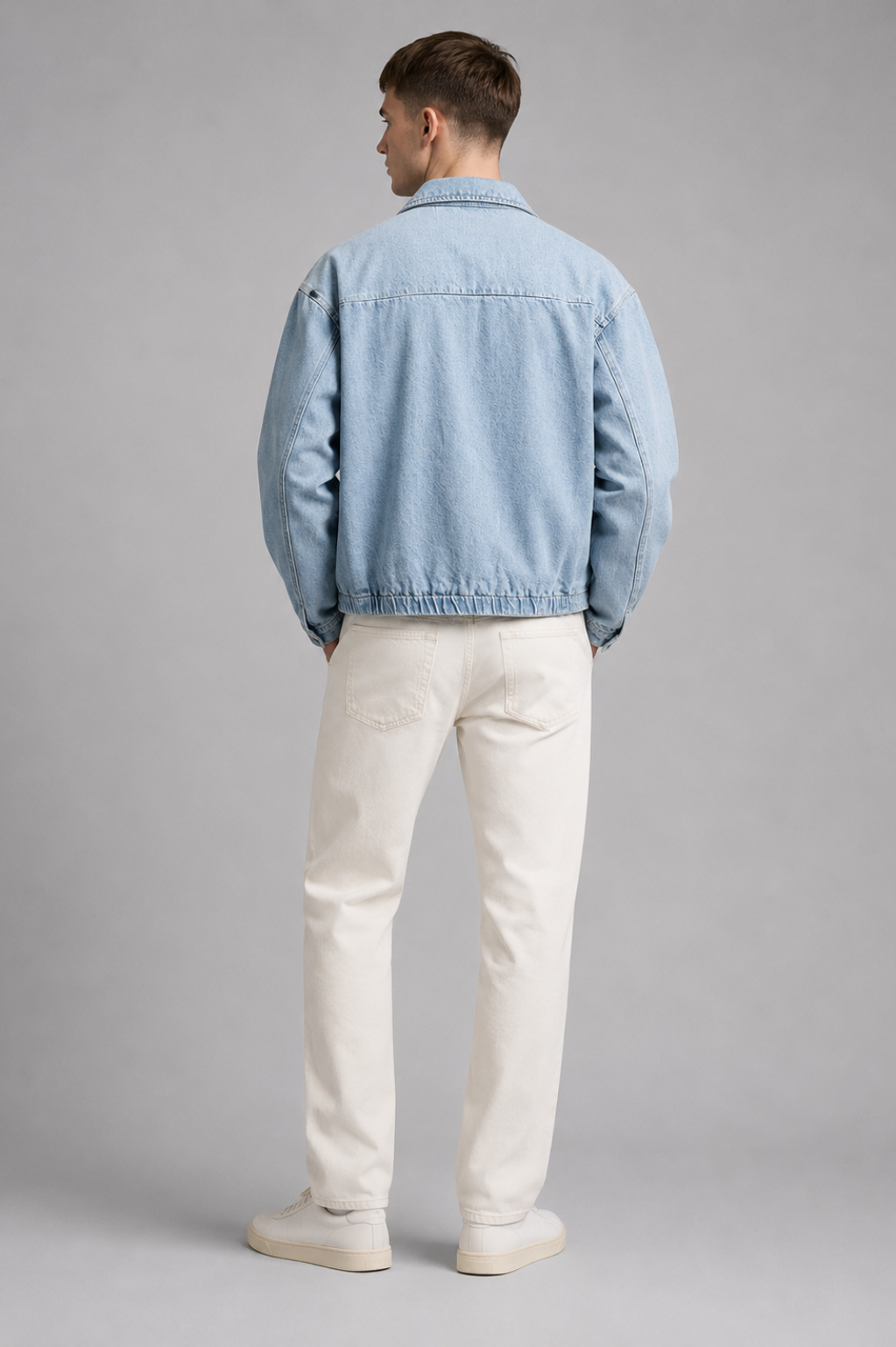 Fulham Zip-Front Denim Jacket