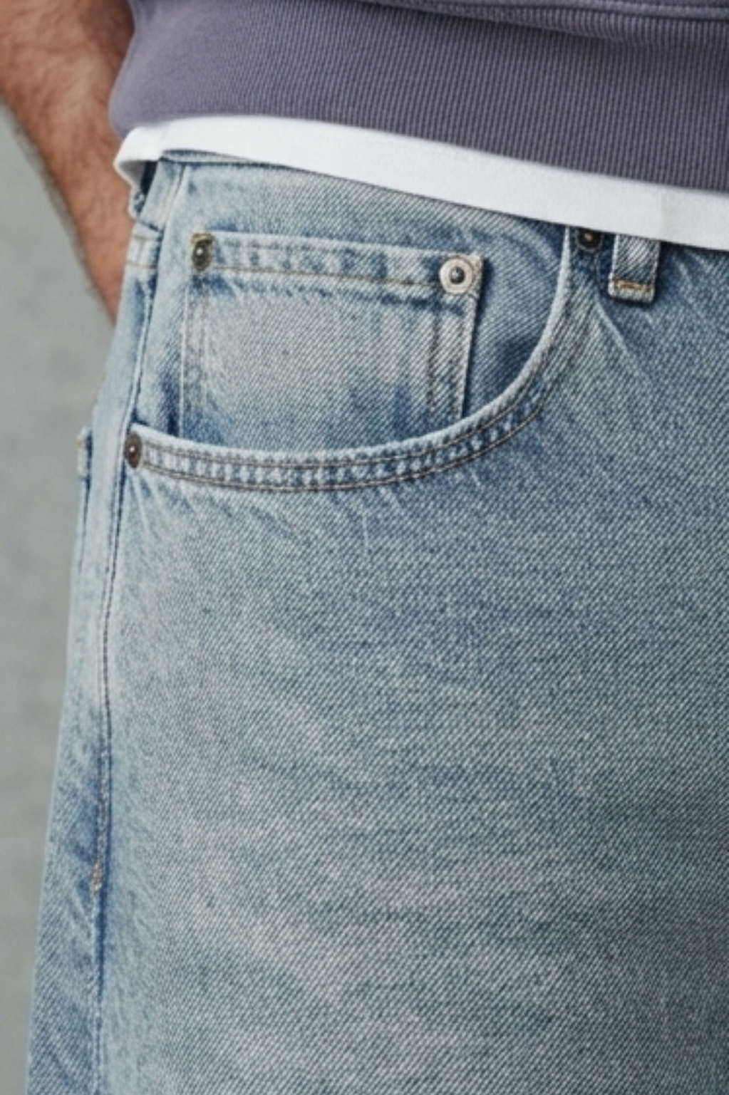 Garry Urban Drift Wide-Leg Denim Jeans