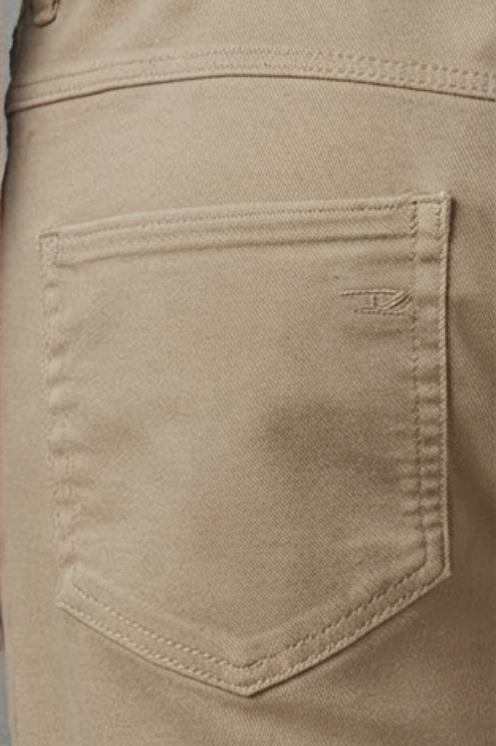 Groves Beige Drawstring-Waist Casual Trousers