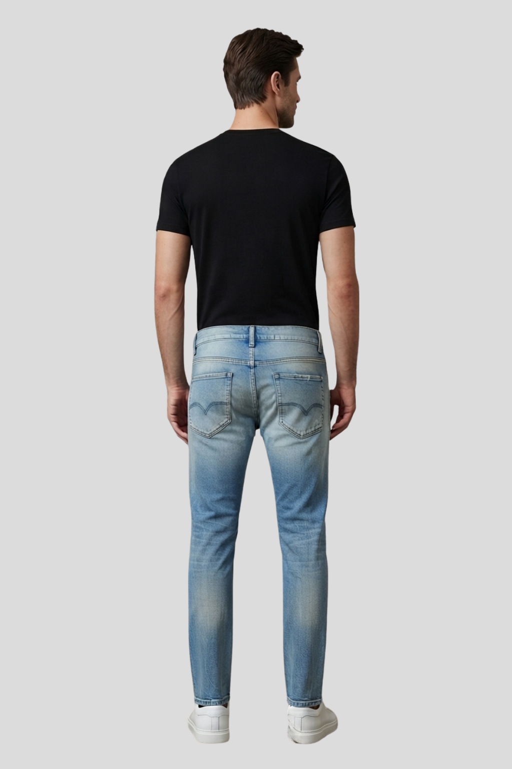 Hart Vintage-Inspired Bleached Denim