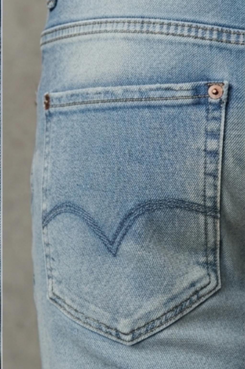 Hart Vintage-Inspired Bleached Denim