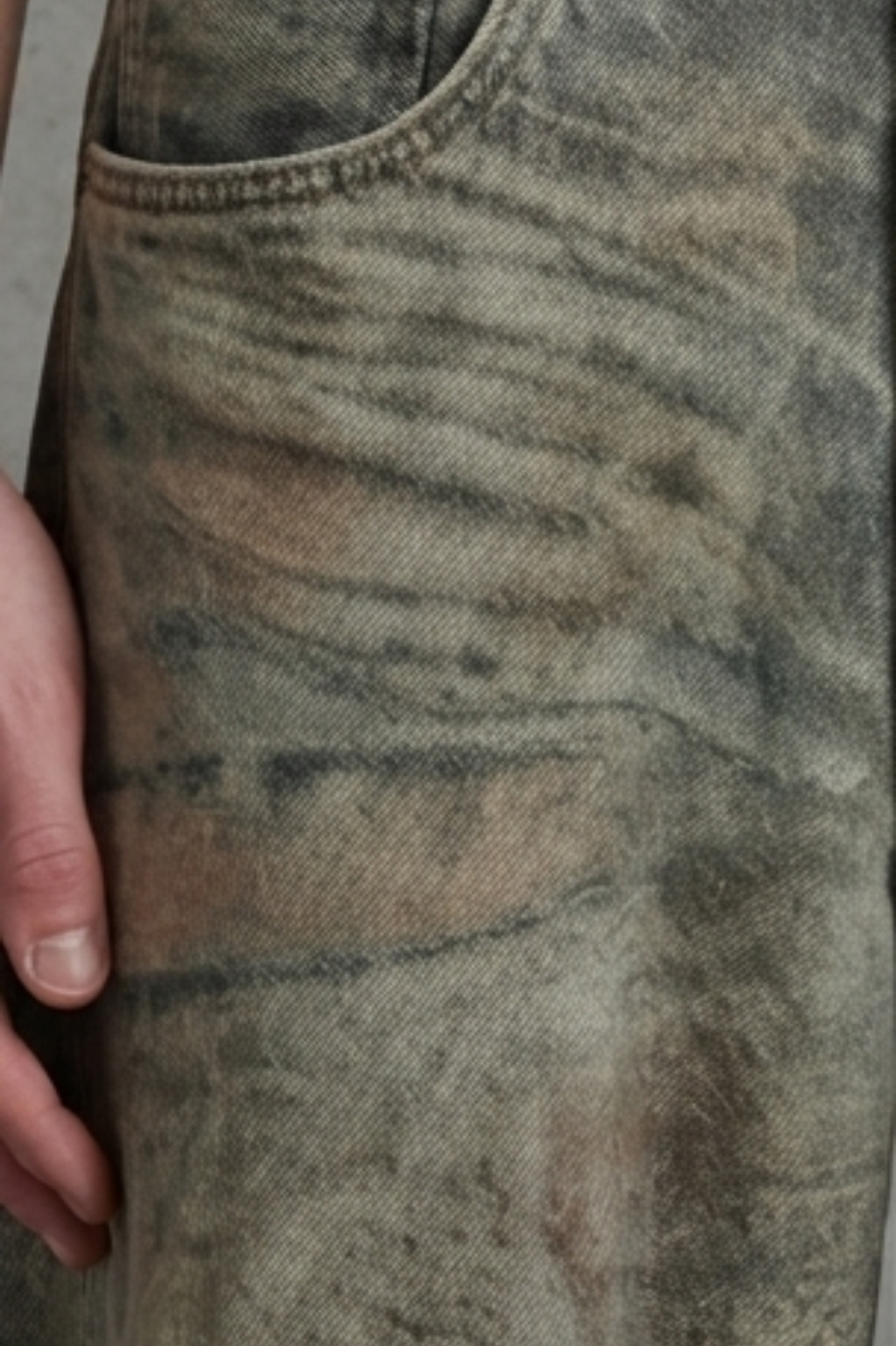 Jacob Desert Fade Wide-Leg Denim