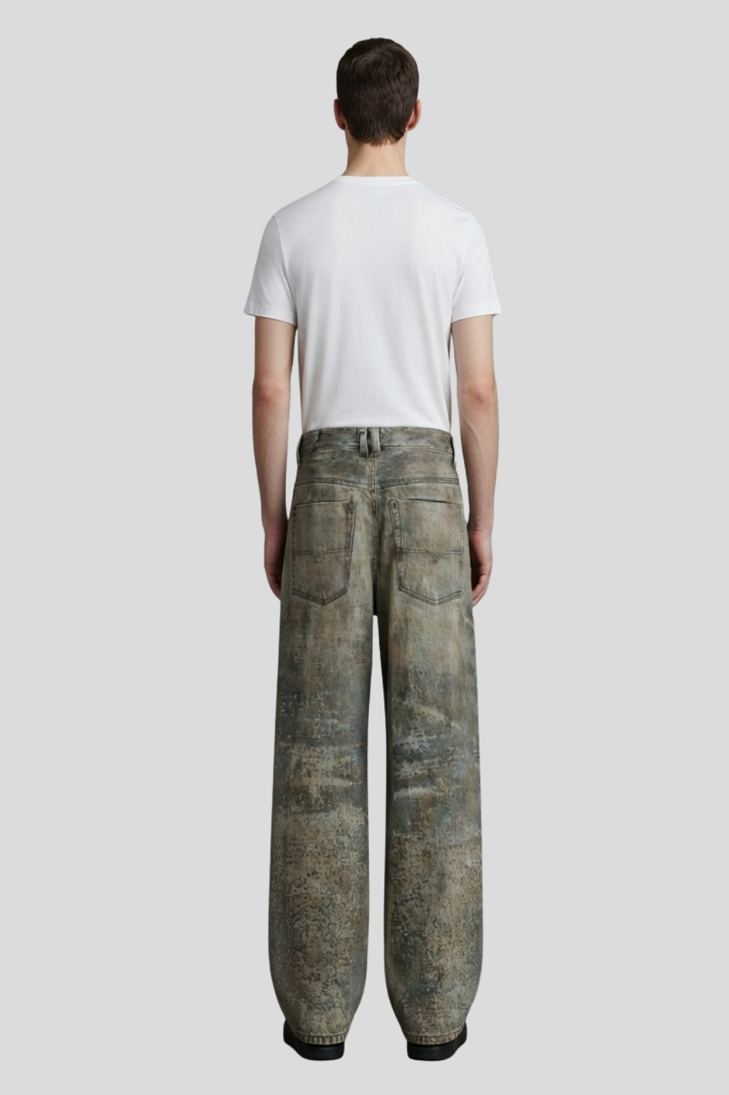 Jacob Desert Fade Wide-Leg Denim