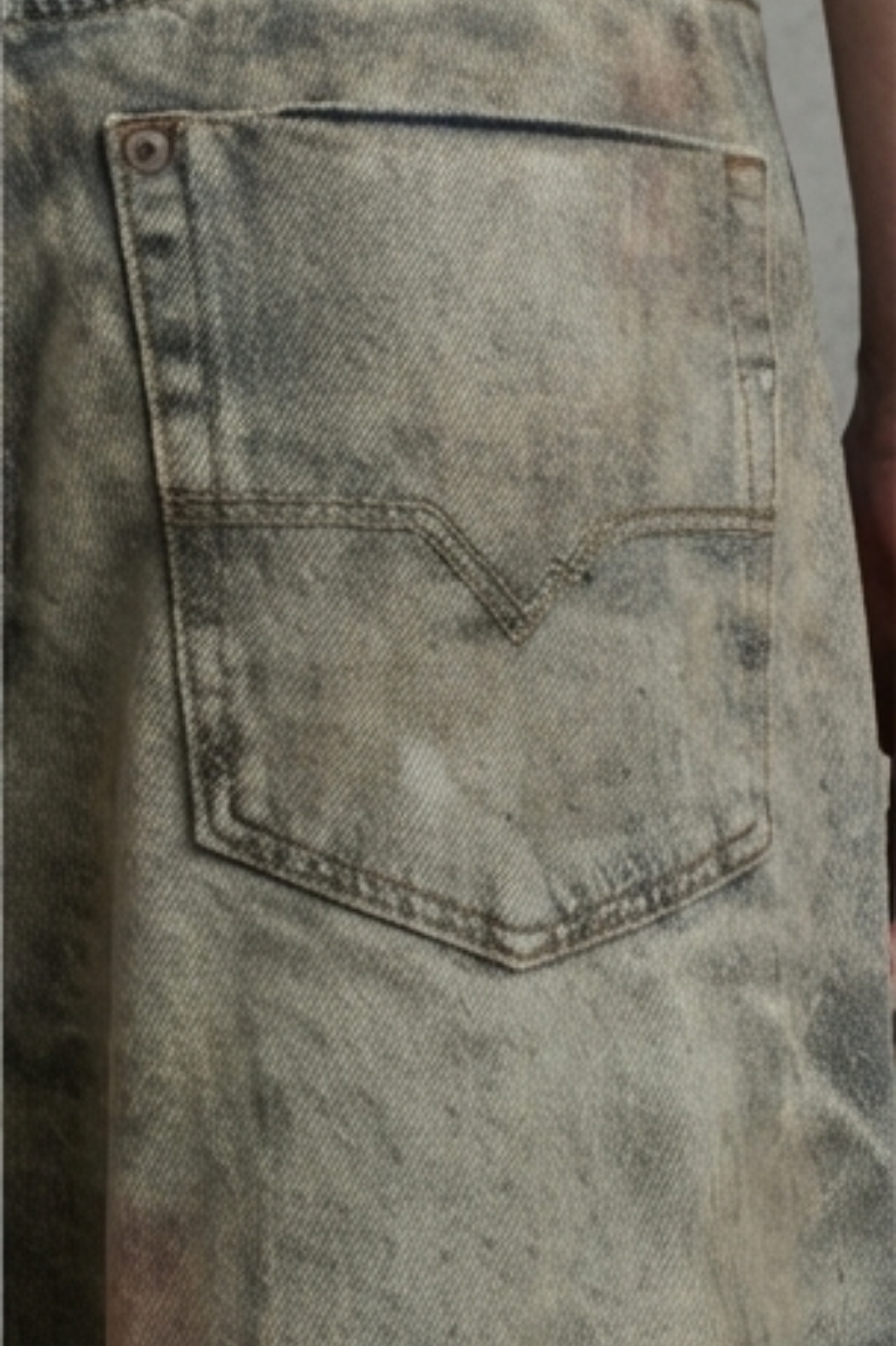 Jacob Desert Fade Wide-Leg Denim