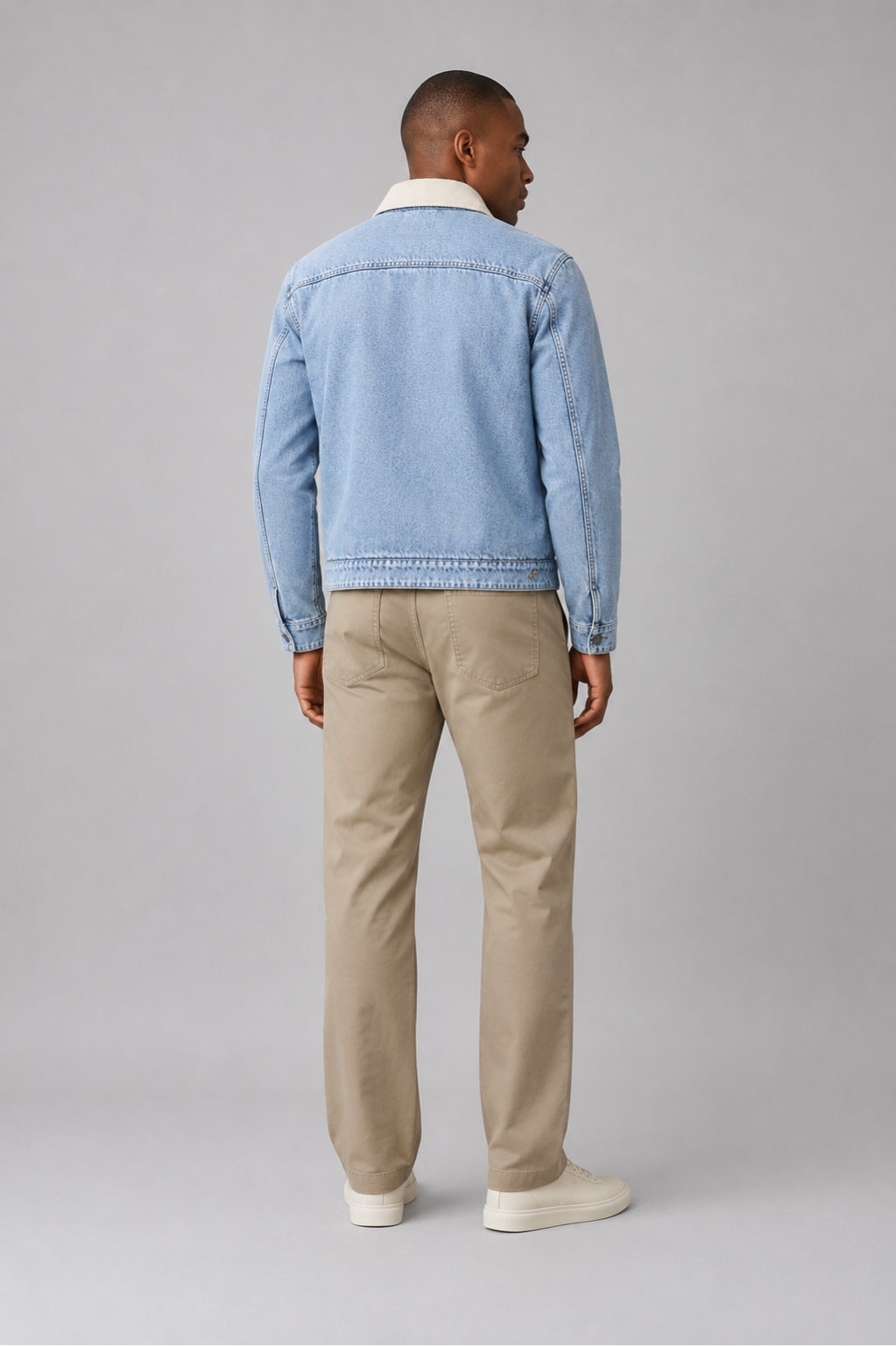 Lambeth Laughlin Zip-Up Denim Jacket