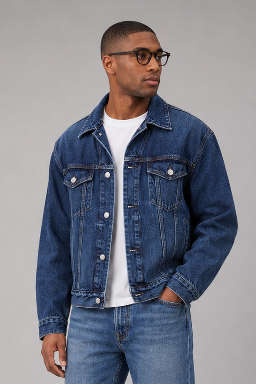 Lewisham 90s Denim Trucker Jacket