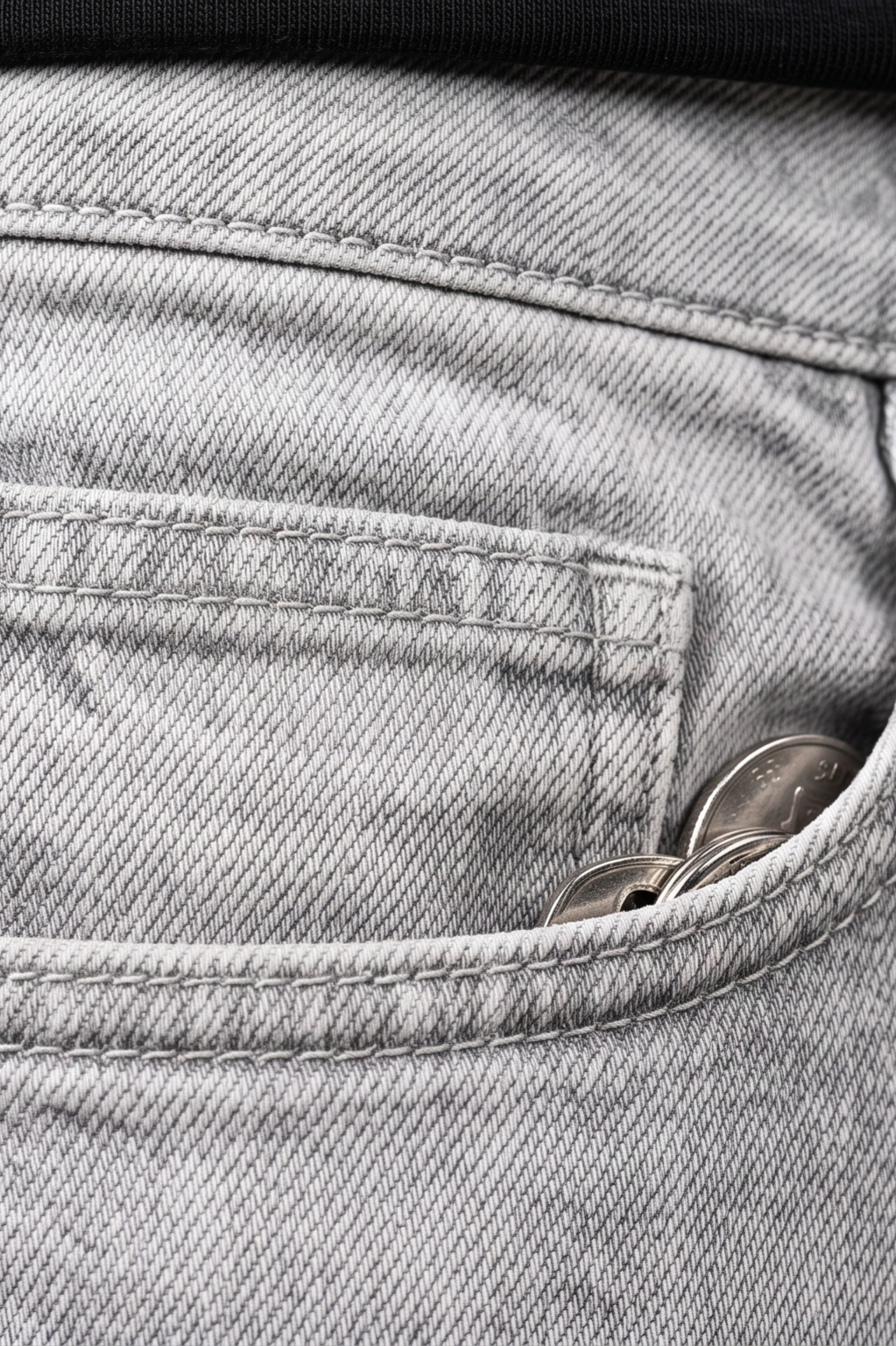 Milton Frost Fade Straight-Leg Jeans