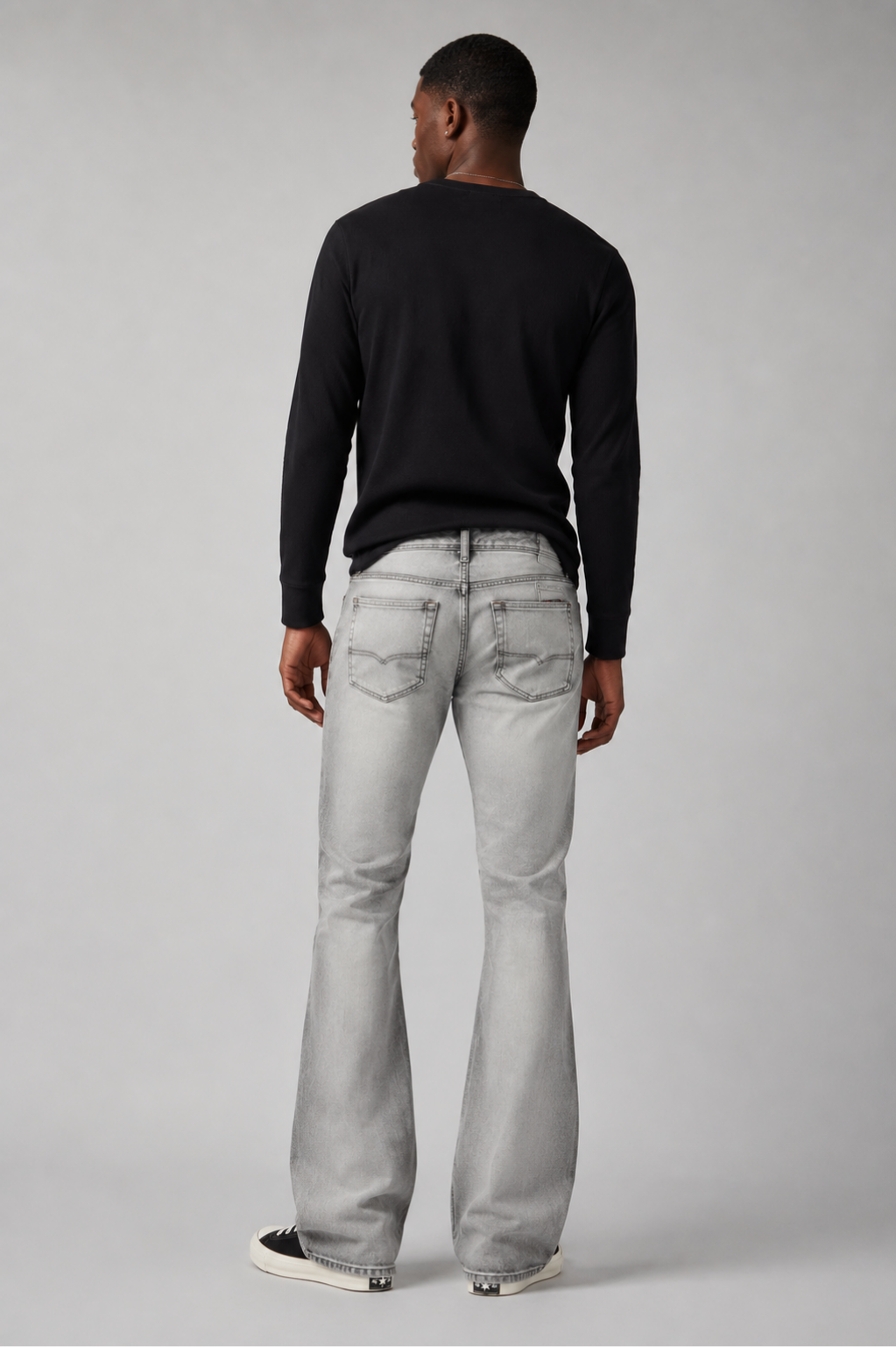 Milton Frost Fade Straight-Leg Jeans