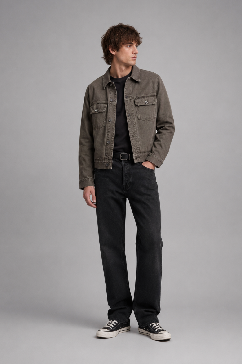 Notting Faded Denim Jacket