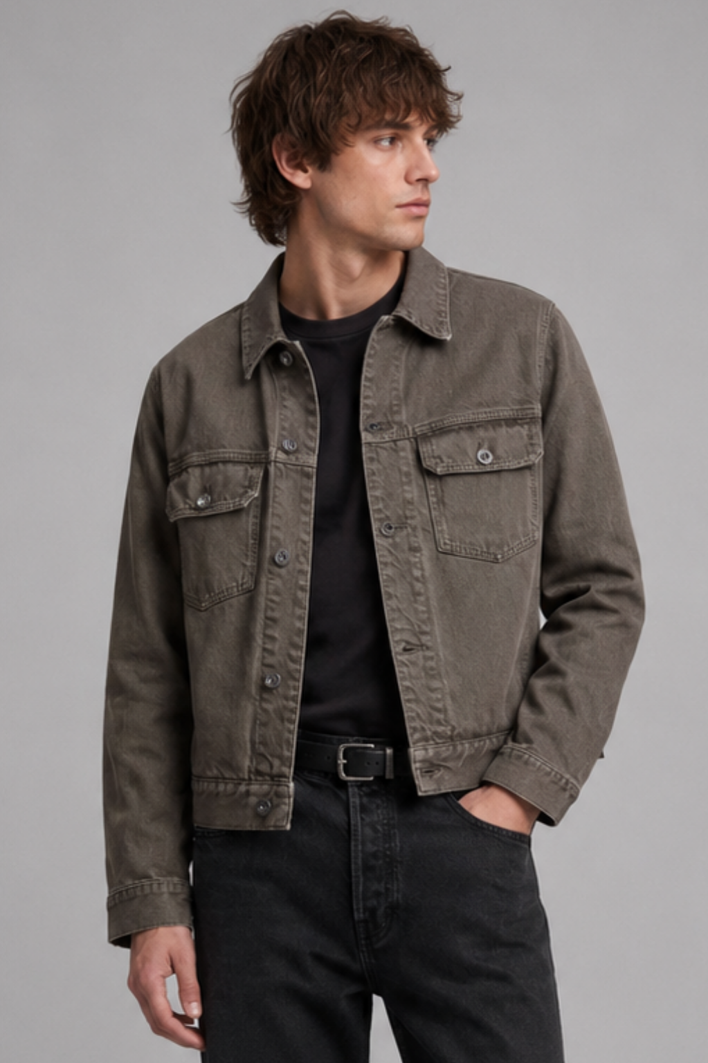 Notting Faded Denim Jacket