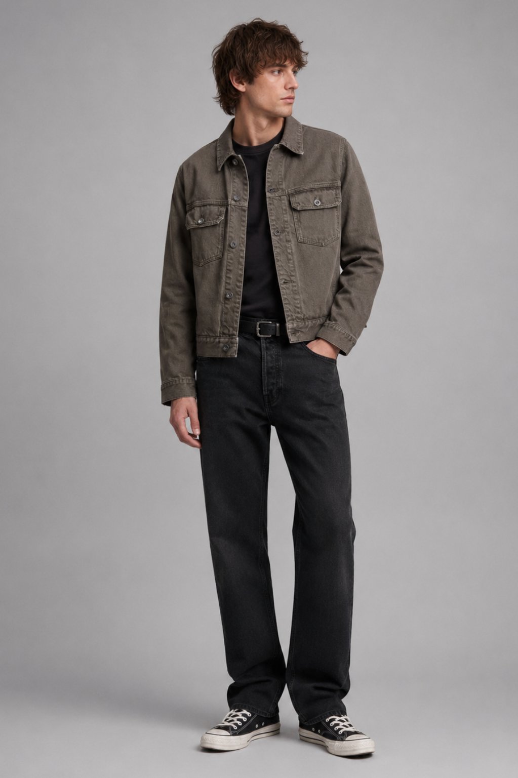 Notting Faded Denim Jacket