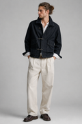 Paddington Denim Jacket with Fireman Clasps