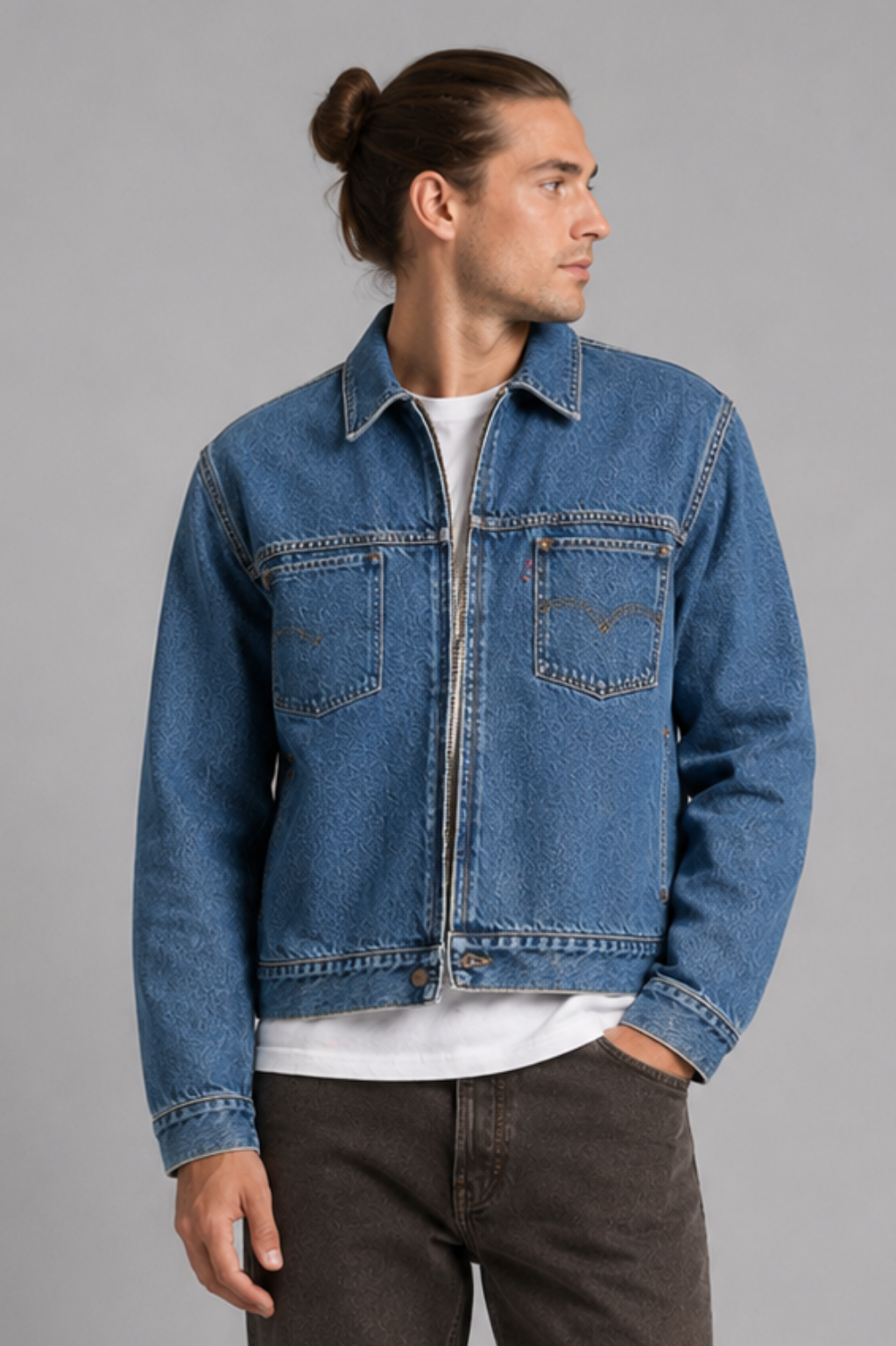Richmond Twist Trucker Jacket