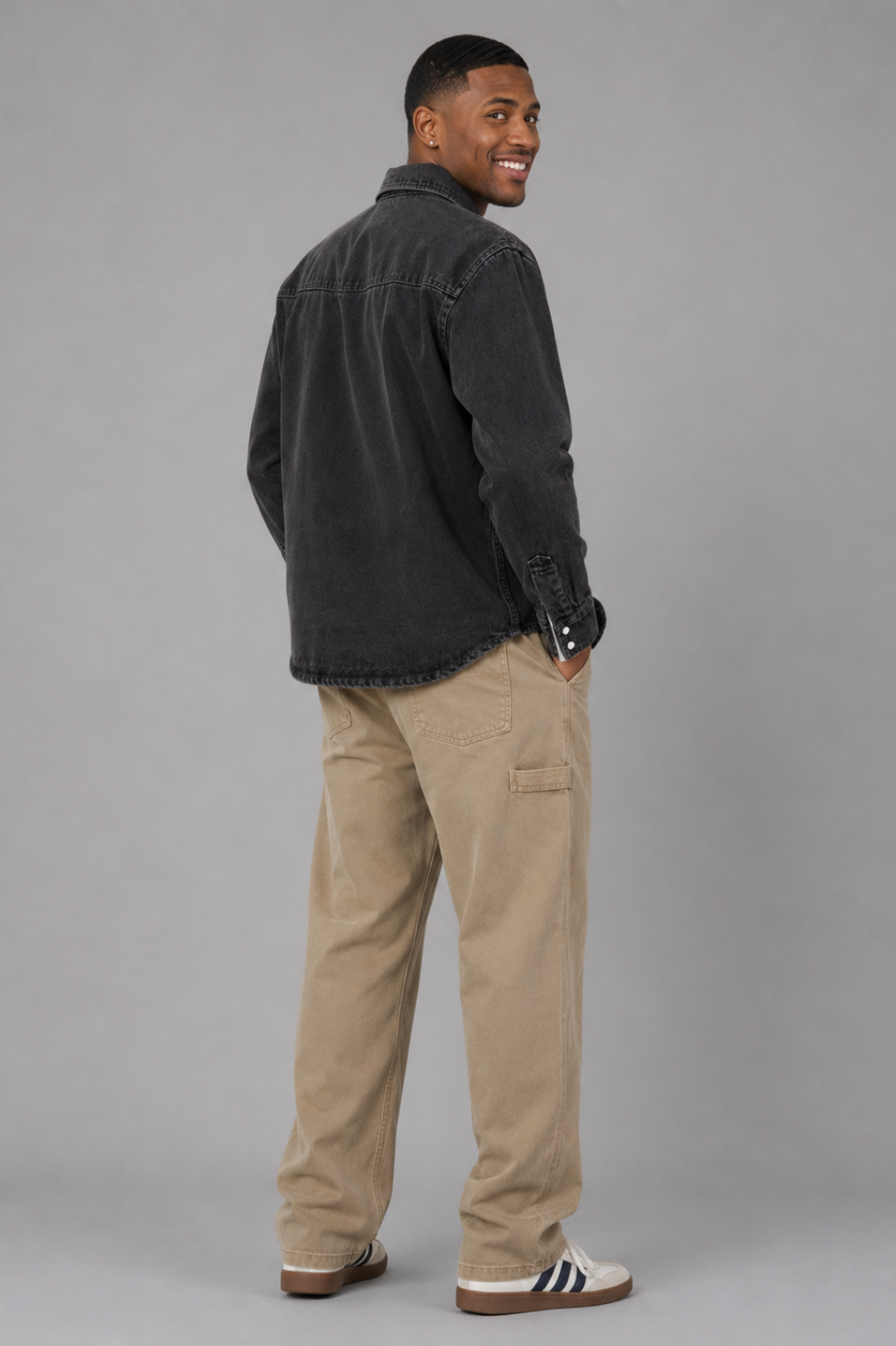 Rotherhithe Washed Denim Overshirt
