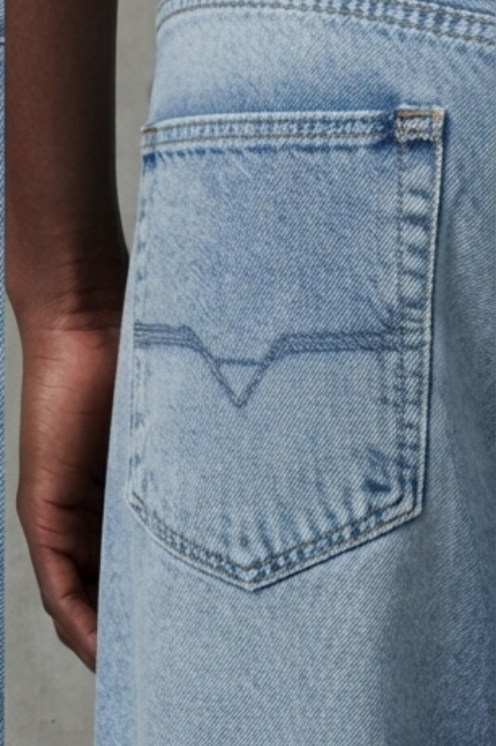 Scott Classic Stonewashed Relaxed Denim Pants