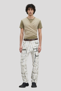 Sebastian Tactical Checkered Patchwork Pants