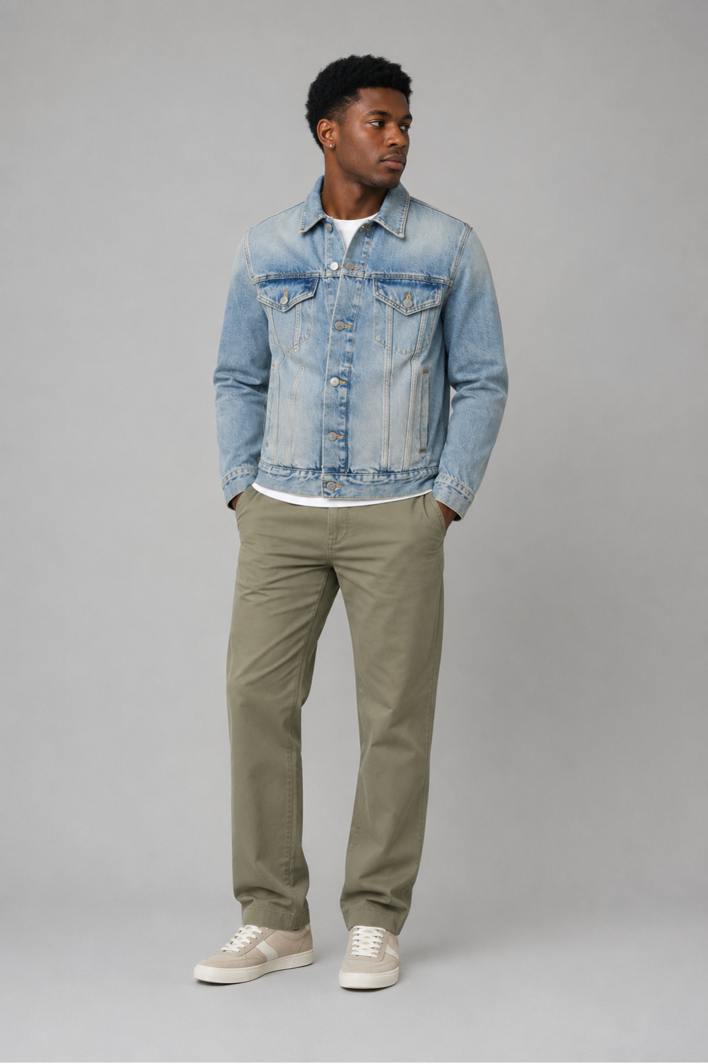 Southwark Faded-Wash Denim Jacket