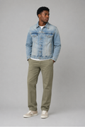 Southwark Faded-Wash Denim Jacket