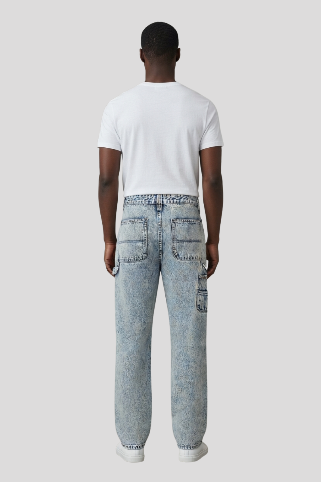 Swaray Light Acid Wash Carpenter Jeans
