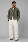 Twickenham Collared Denim Trucker Jacket