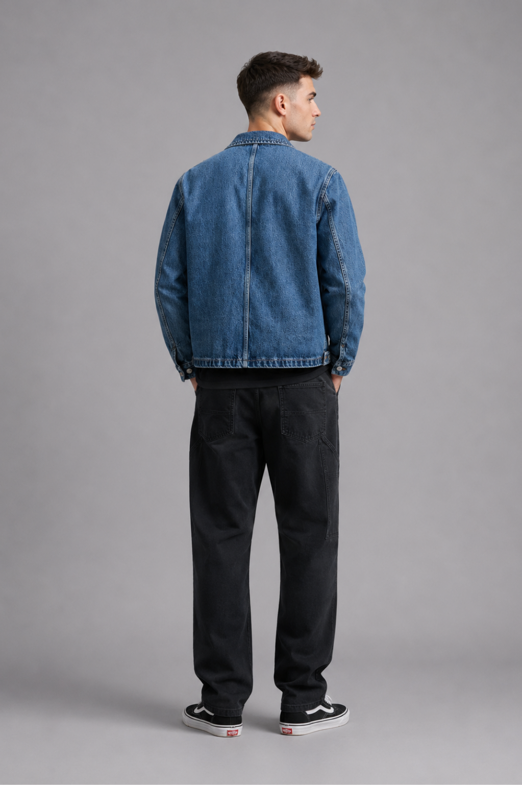 Whitechapel Relaxed Fit Denim Jacket with Pockets
